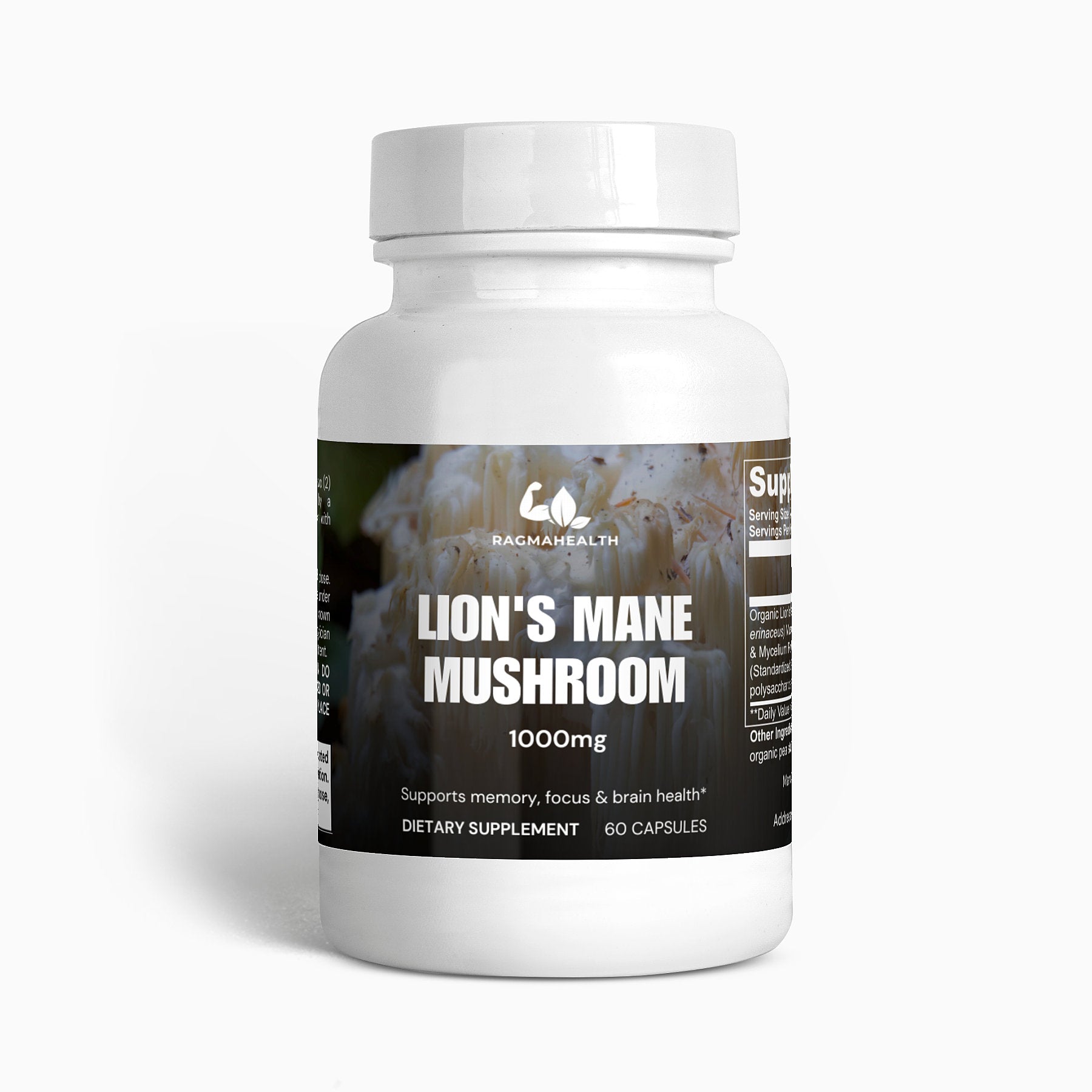 Organic Lion's Mane Mushroom: Brain Boost & Memory Support