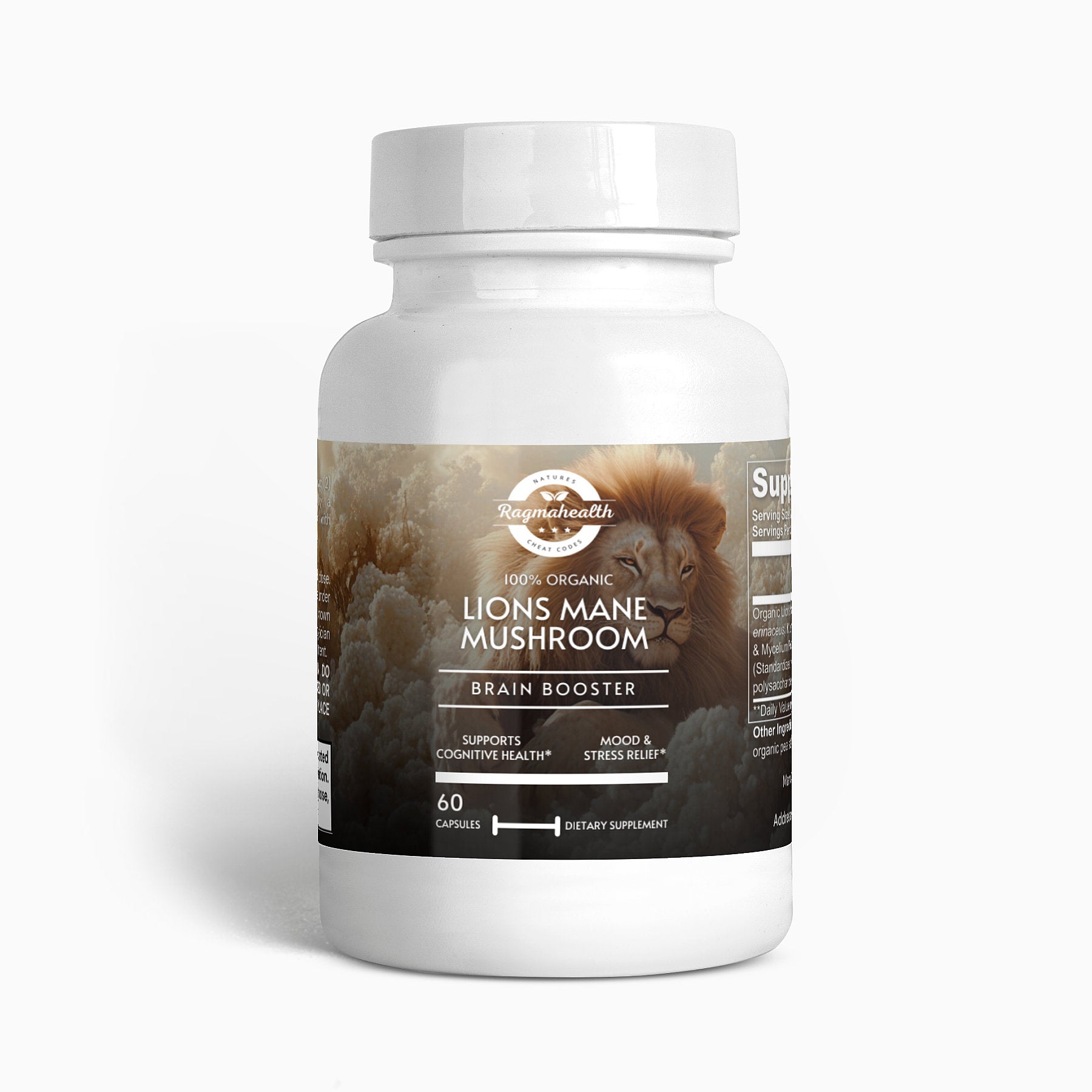 Lion's Mane Mushrrom - Brain Boost & Memory Support