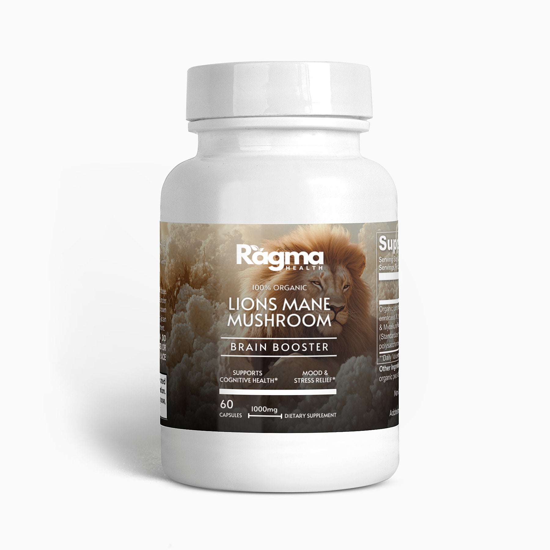 Organic Lion's Mane Mushroom - Brain & Memory Boost